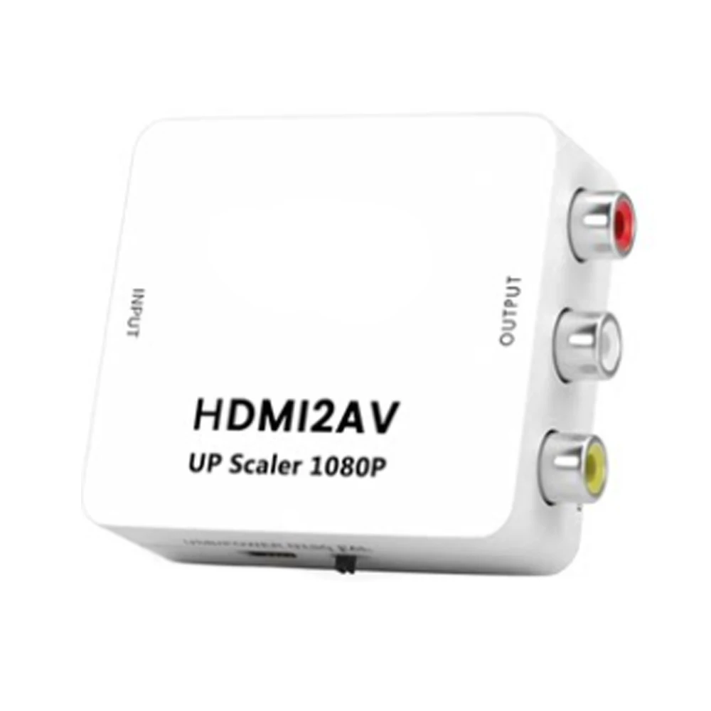 

Mini Composite 1080P HDMI to RCA Audio Video CVBS AV Adapter Converter For HD TV