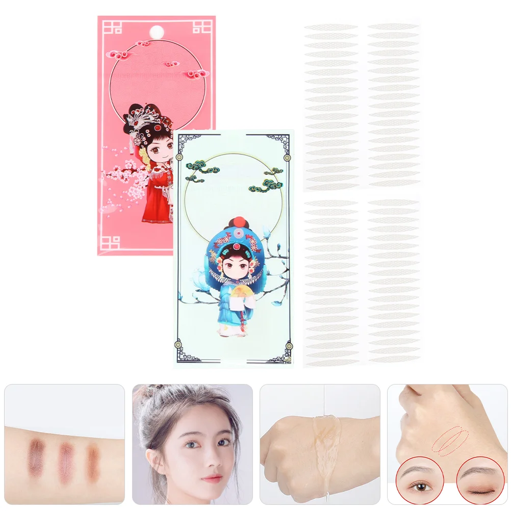 

2 Sets Double Eyelid Tape Invisible Eyelid Tape Natural Eyelid Tape Eyelid Stickers