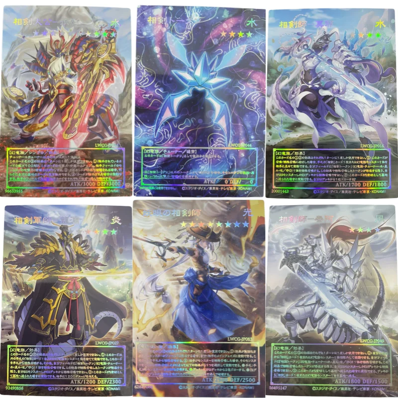 Yu Gi Oh Cards Anime Game Characters Spada Chunjun Taia Chengying Mo Ye Collection Laser Relief Full Picture Cards Giocattolo Fai Da Te