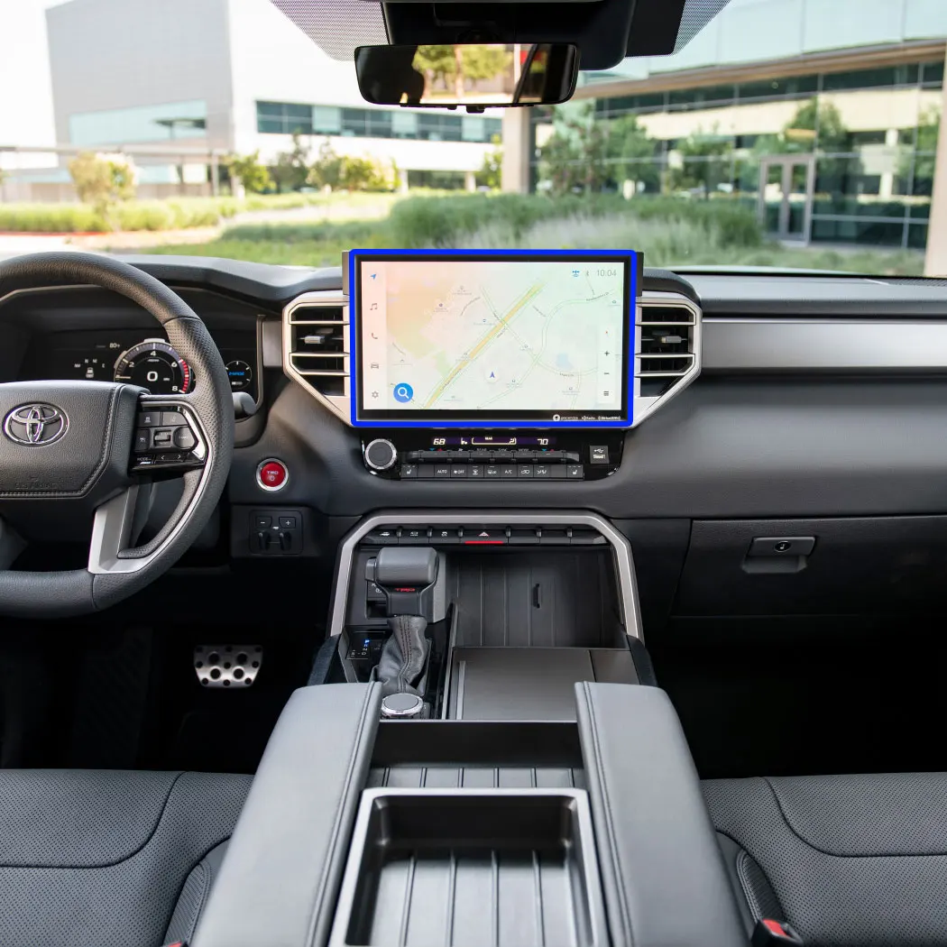 

Для Toyota sequoia 2022 2023, автомобильный GPS-Навигационный центр, экран, аксессуары для интерьера автомобиля