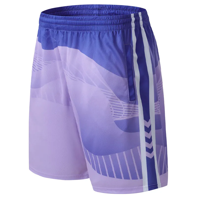 

Print Basketball Running Bottoms Summer Fashion Men Tennis Breathable Pockets Shorts Training Gym Bodybuilding Shorts