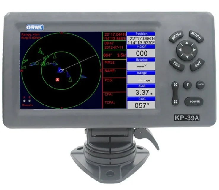 Marine GPS Chart Plotter With Class B Transponder : KP-39A (New!)
