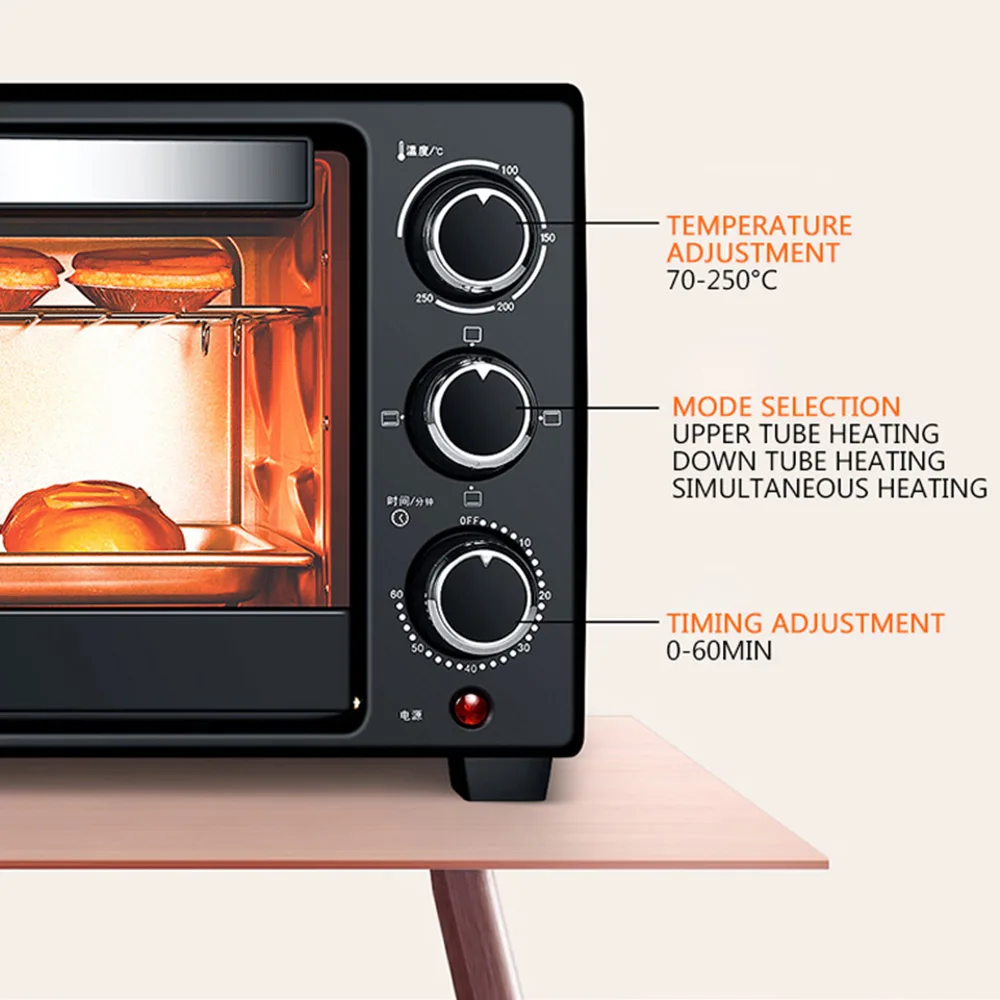Electric oven multifunctional automatic cake baking large capacity