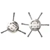 Grass Trimmer Head Universal Wire Wheel Trimming Head Wire Trimmer Head Replacement for Electric Mower 4