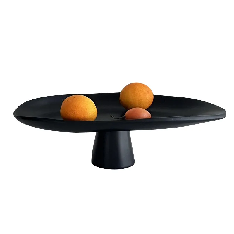 Desktop Storage Container Geometric Fruit Bowl Tray Desktop Storage Container Resin Handicraft Home Decoration Accessories 6