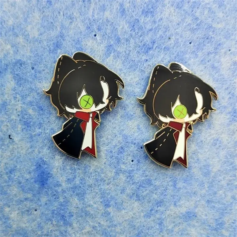 미스터리 핸드 퍼펫 시리즈의 마스터 Cat Bug Akz Audrey Leonard Night Goddess Metal Micro-Chapter Brooch