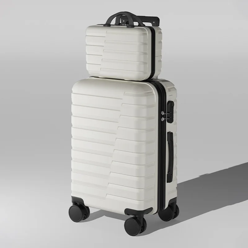 大容量荷物セット 4 個 14/20/24/28 インチ軽量スーツケースロック