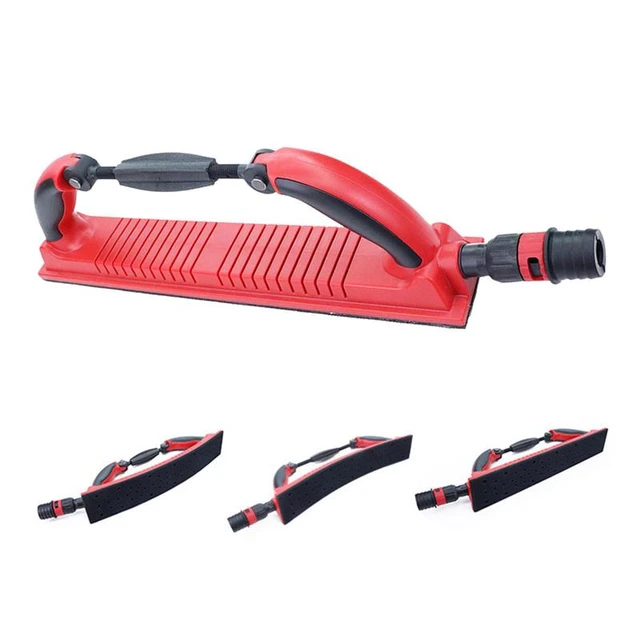 Manual Sanding Tool Flexible Adjustable Back Groove Hand Grinding Board