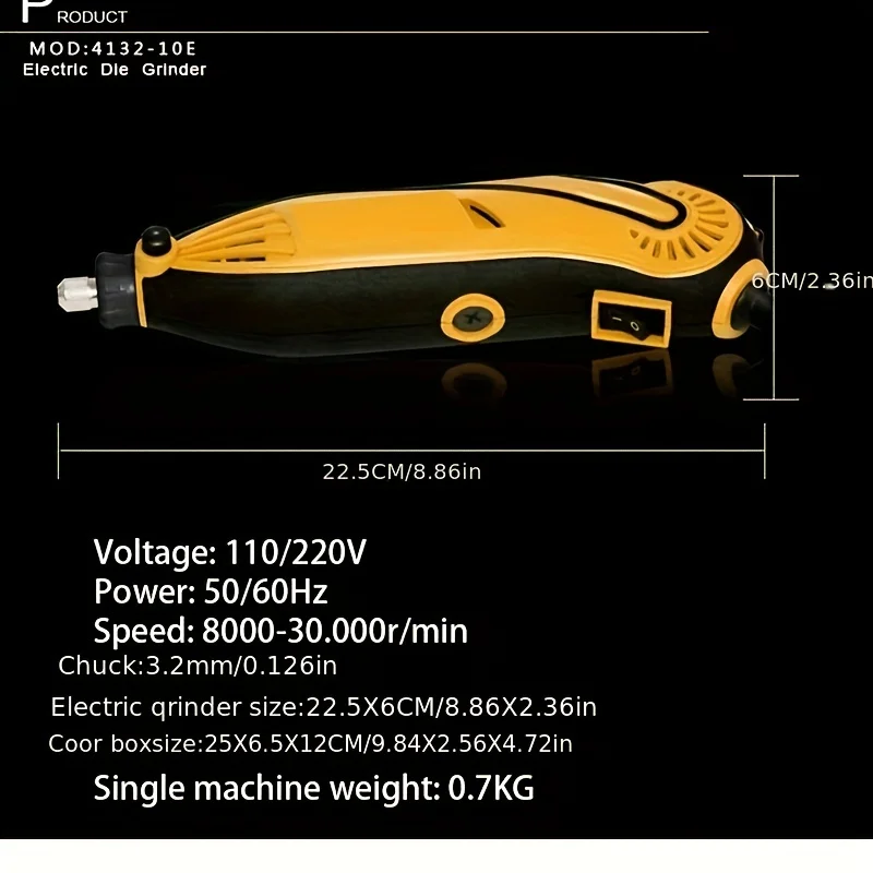 JANGKLIFE 110V 220V 전동 미니 드릴 다이 그라인더 조각기 광택기 로터리 공구 세트 키트