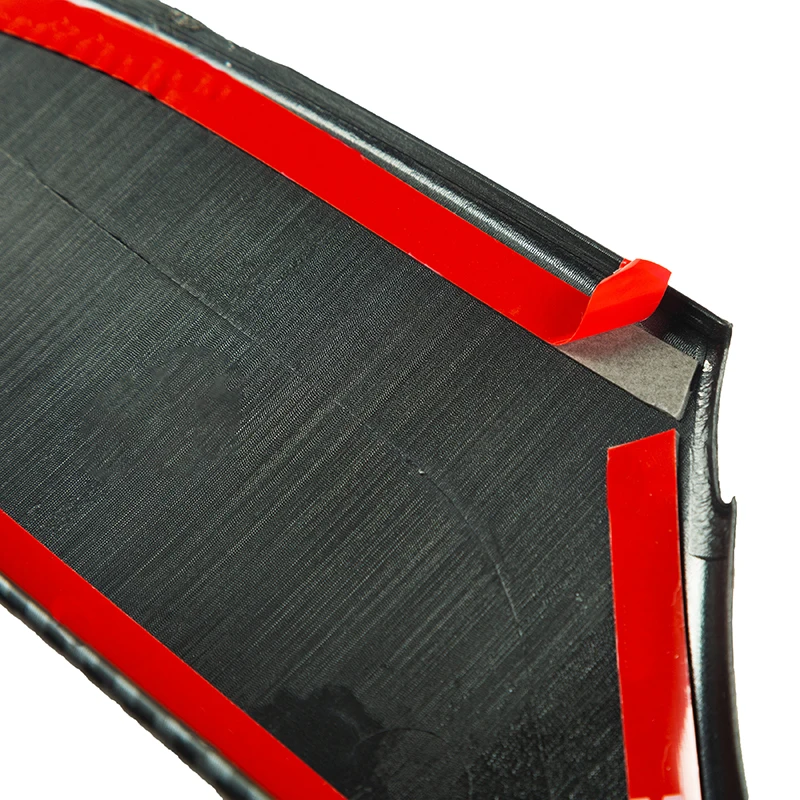 4PCS/Set Black Car Interior Door Armrest Panel Cover Trim Stickers Carbon Fiber Look Fit For Honda Civic 2016 2017 2018 19-2021