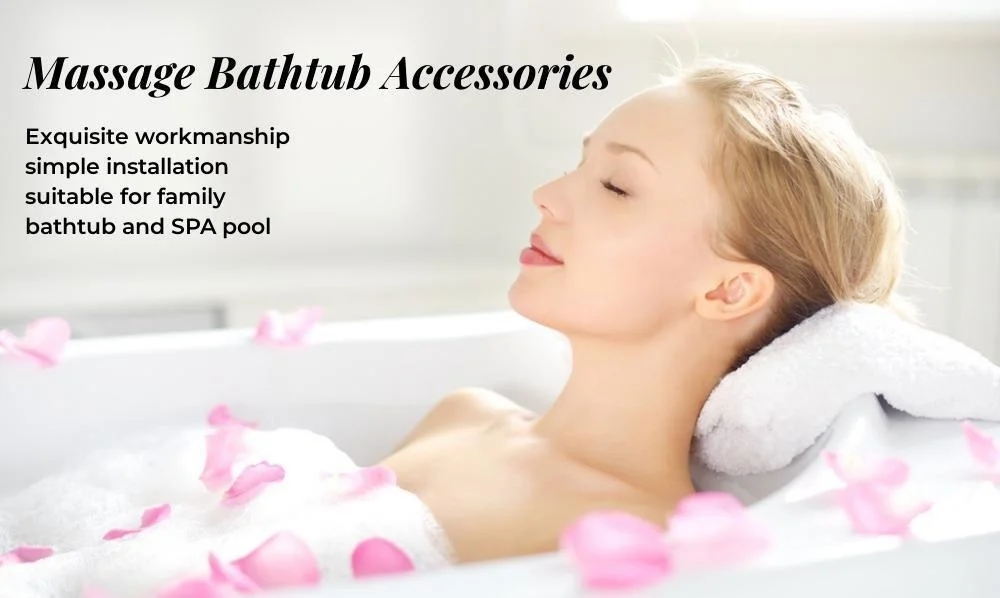 Description Picture 2 of itemΦ95mm Stainless Steel Cover Single Hole Adjustable Nozzle 20mm Water Out Bathtub Spa Jet PVC Body Massage Bathtub Bubble Nozzle