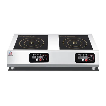 Warranty Portable Cooktop with Time Setting 3500W Flat Commercial Induction Stove Double Electric Induction Cooker 1