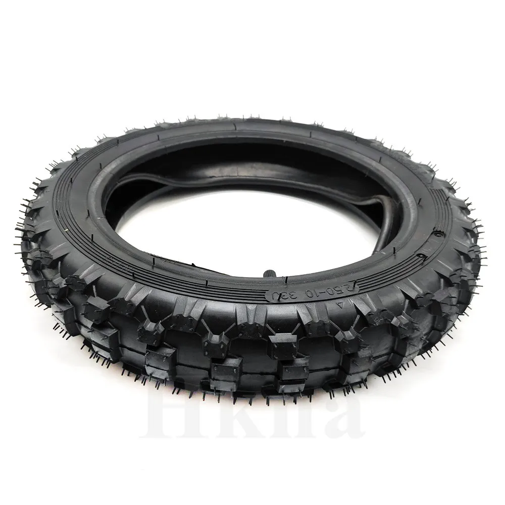 Electric Scooter Tire Mini Dirt Bike 2.50-10 for Mini Apollo Cross-country Motorcycle Honda CRF50-XR50 Yamaha PW50