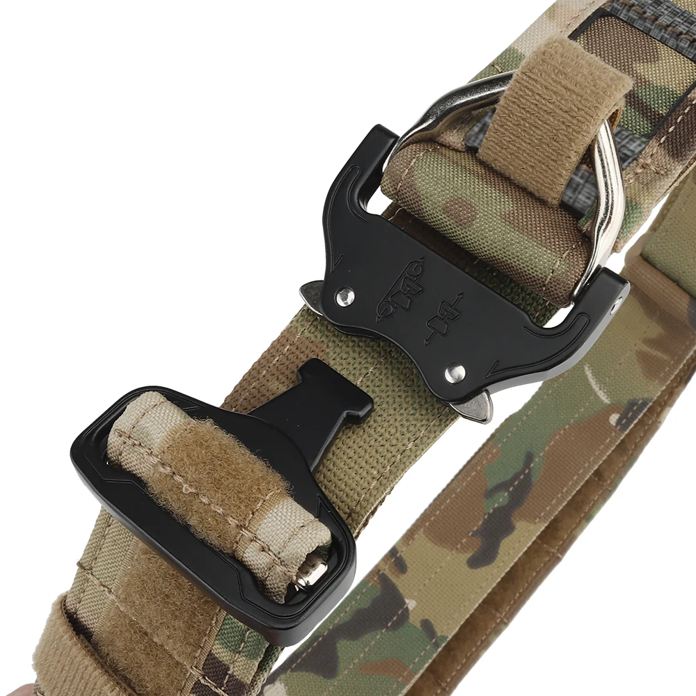 Dulskip-Ceinture d'assaut à 3 couches avec cintre, accessoire à dégagement rapide CS Wargame chasse Airsoft militaire 03