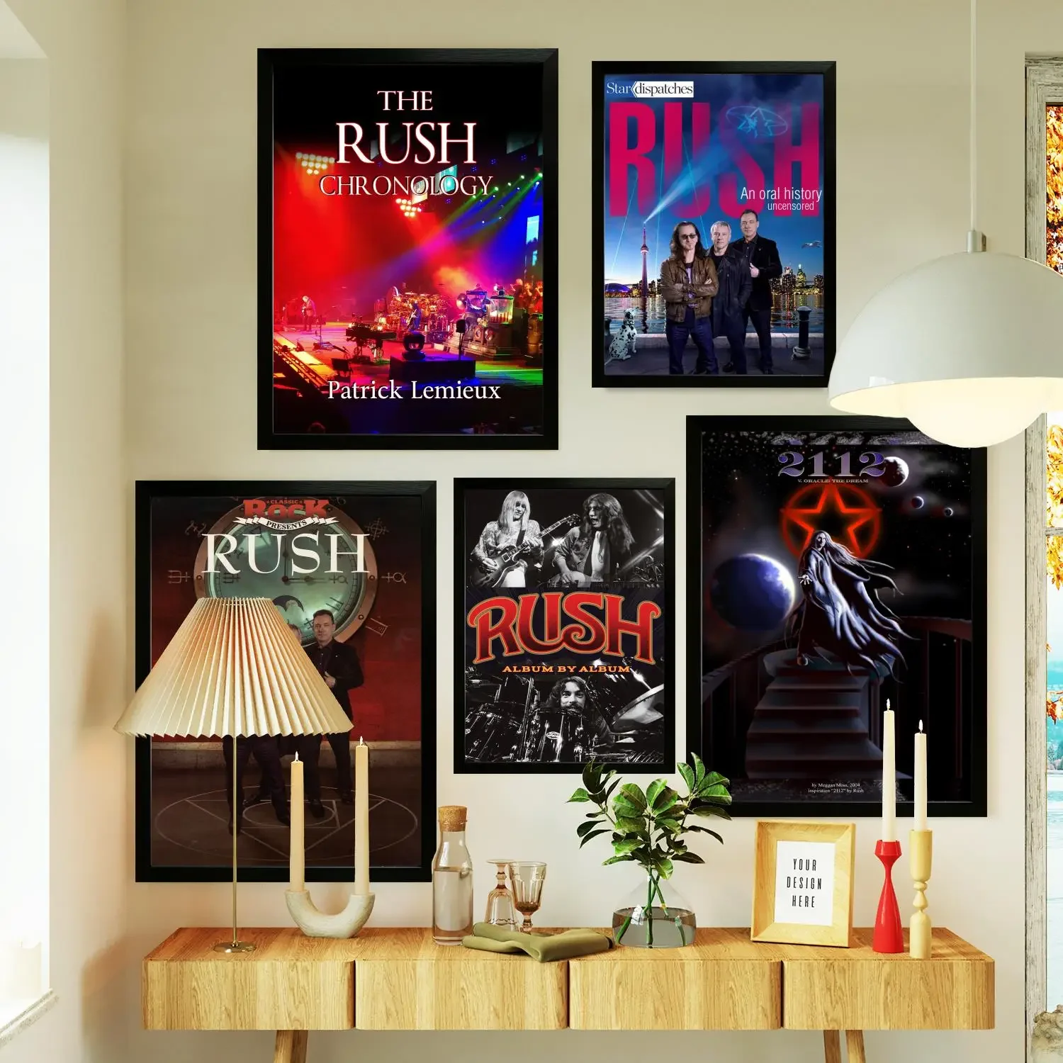 Rush Decorating Why the Rush Album Band Poster Print Is the Ultimate Wall Art for ...