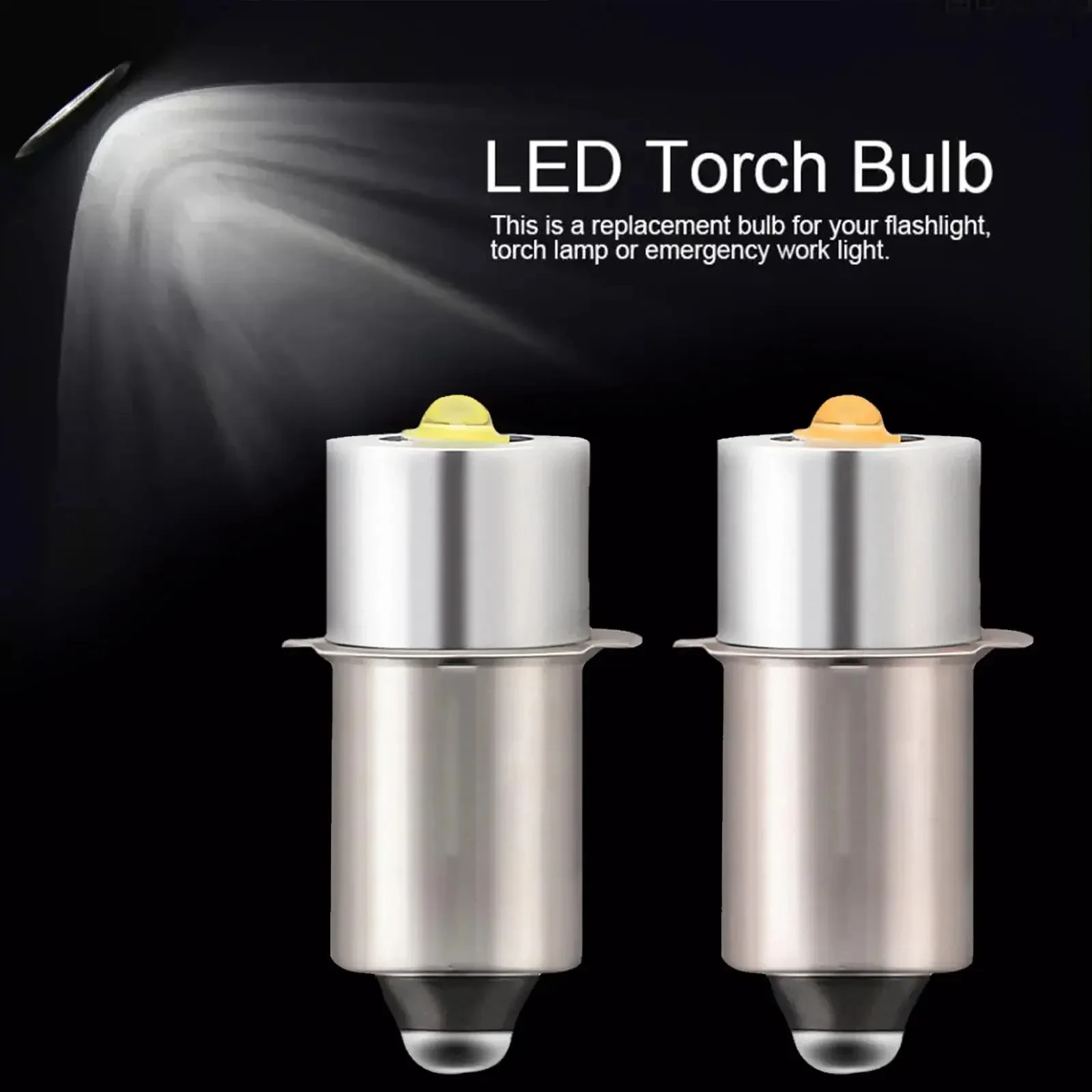 Enhanced LED Upgrade Bulb - White/Warm White - 6500K - 3W - Versatile Lighting Solution
