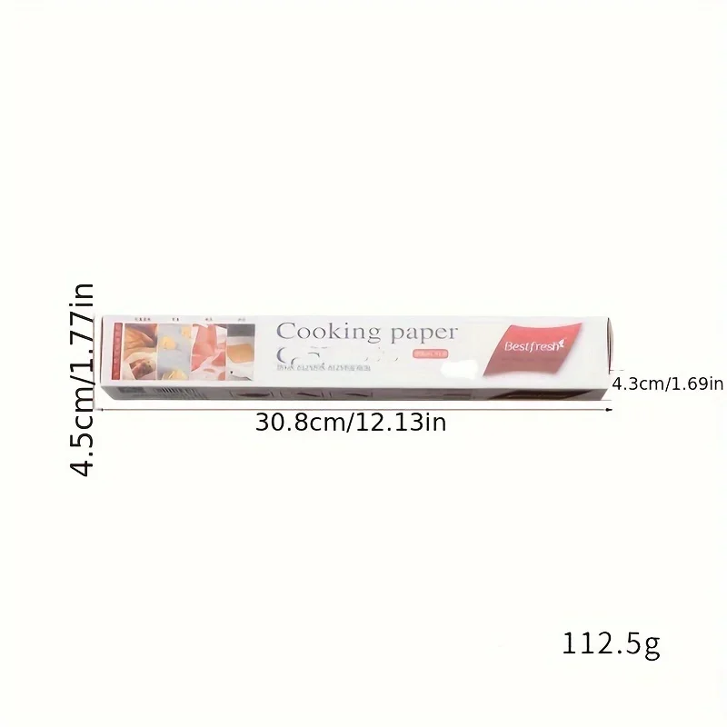 1 Roll of Vintage Newspaper, Disposable Sandwich Wrapping Paper, Anti Stick Baking Baking Tray Oil Paper, Bread Paper