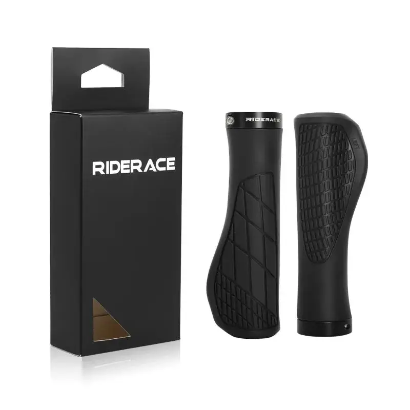 Soft Rubber Bicycle Handlebar Grip MTB Cuffs Non-slip Handle Cover Lock On Mountain Bike Handles 22.2mm bicycle handlebar grip