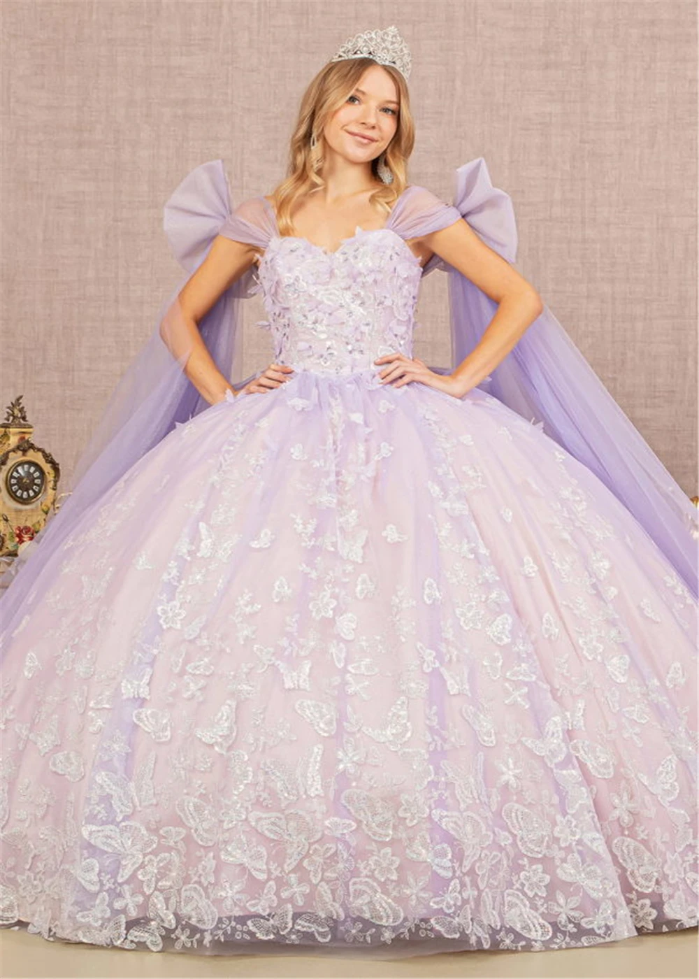 Ivory Dama Quinceañera Dress MQ1668 main image 1