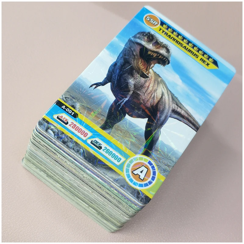 Card Games Playing Cards Game Dinosaur Collection Cards Animal Cards Learning Toys Family Children Gift