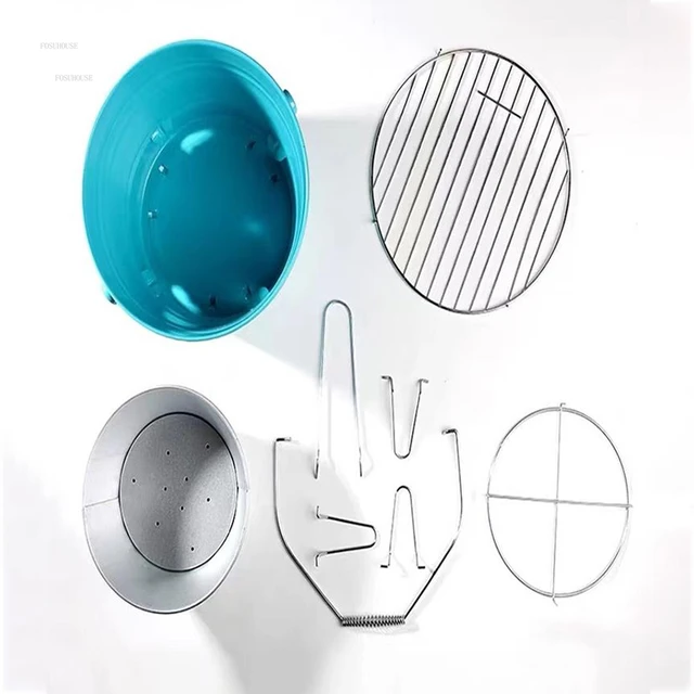 Vidéki Téli Tűz Gödrök Tűzfa Melegítő Faszén Fűtő Kályha Háztartás Grillezett Brazier Kültéri Kemping Kemence Máglya - Image 3