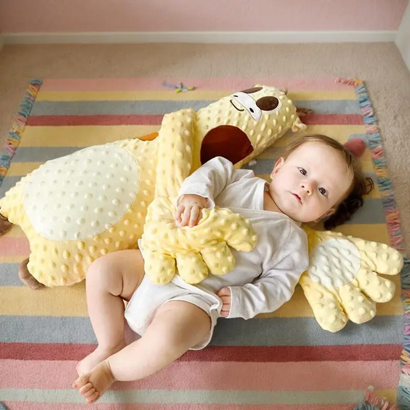 Baby Patter For Sleep 60cm Baby Startle Prevention Sleep Aid Companion Automatic Palm Patting Sleeping Pillow Soothing Toys 3