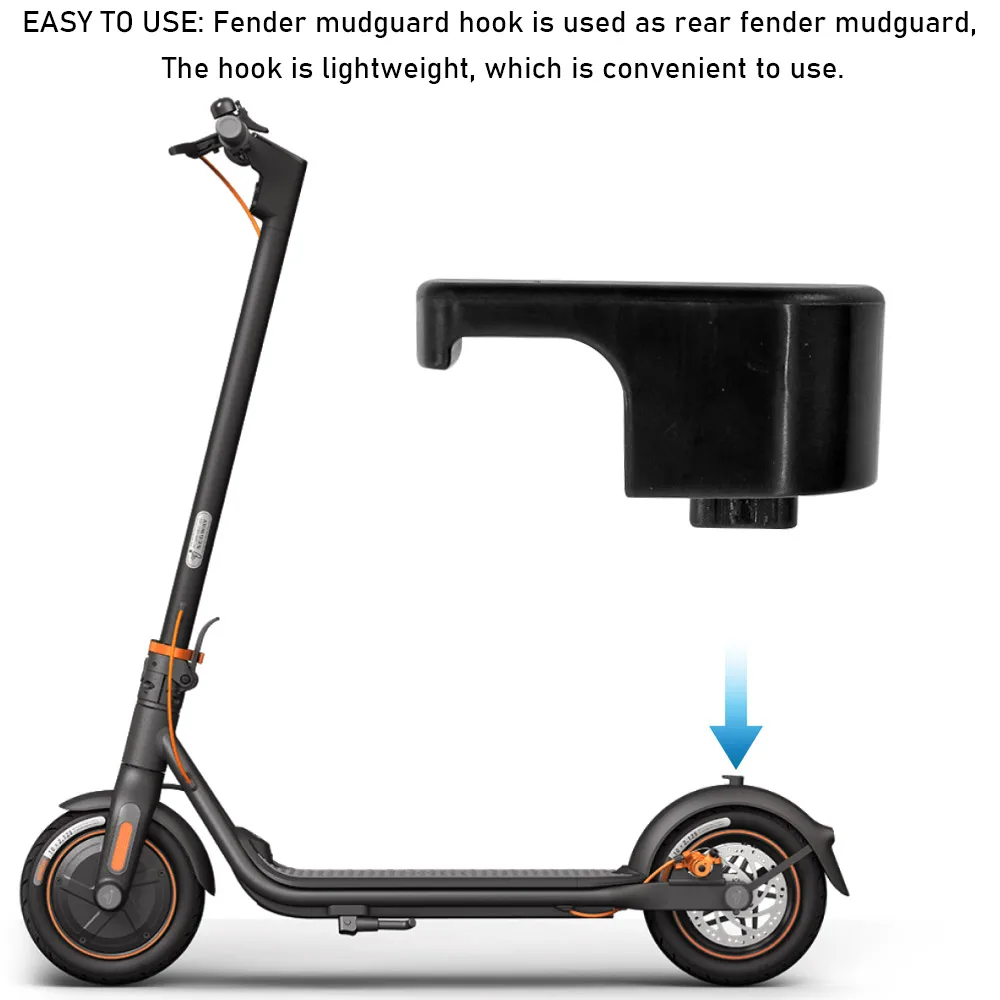 Kit Garde-Boue Arrière Pour Segway Ninebot Max G30 Feu Arrière Support Pour Scooter Electrique