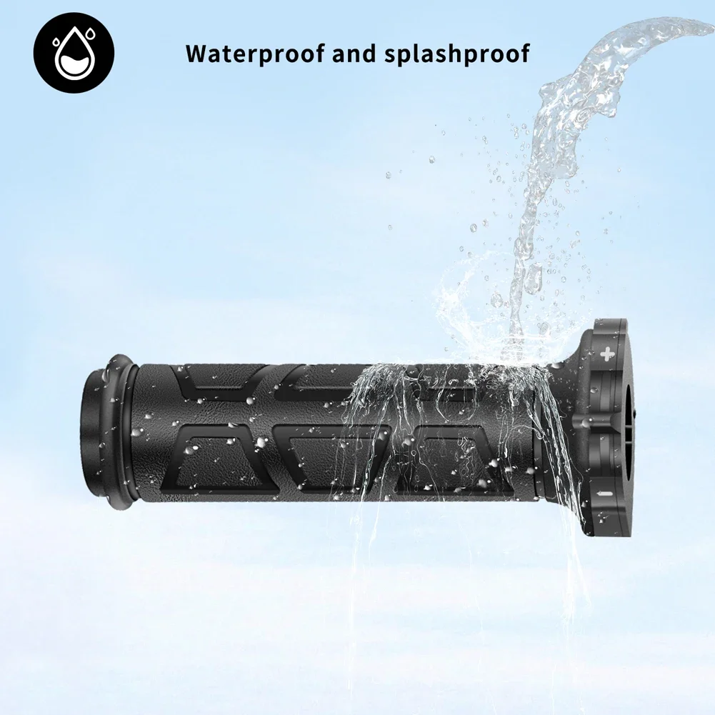 22mm Electric Heating Handle 3 Gear Motorcycle Heating Handlebar Waterproof Electric Hot Heated Grip Motorcycle Parts for Winter