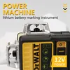 Dewalt DW089LG 3 Sides*360 Degree Vertical Lines Laser Level Meter Outdoor 12V Lithium Battery Horizontal Green Light Level 3