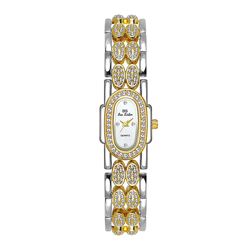 Orologi da donna alla moda, bracciale in oro, orologio al quarzo in acciaio inossidabile, orologio da donna vintage, orologi da polso con diamanti, regali_voghion.com