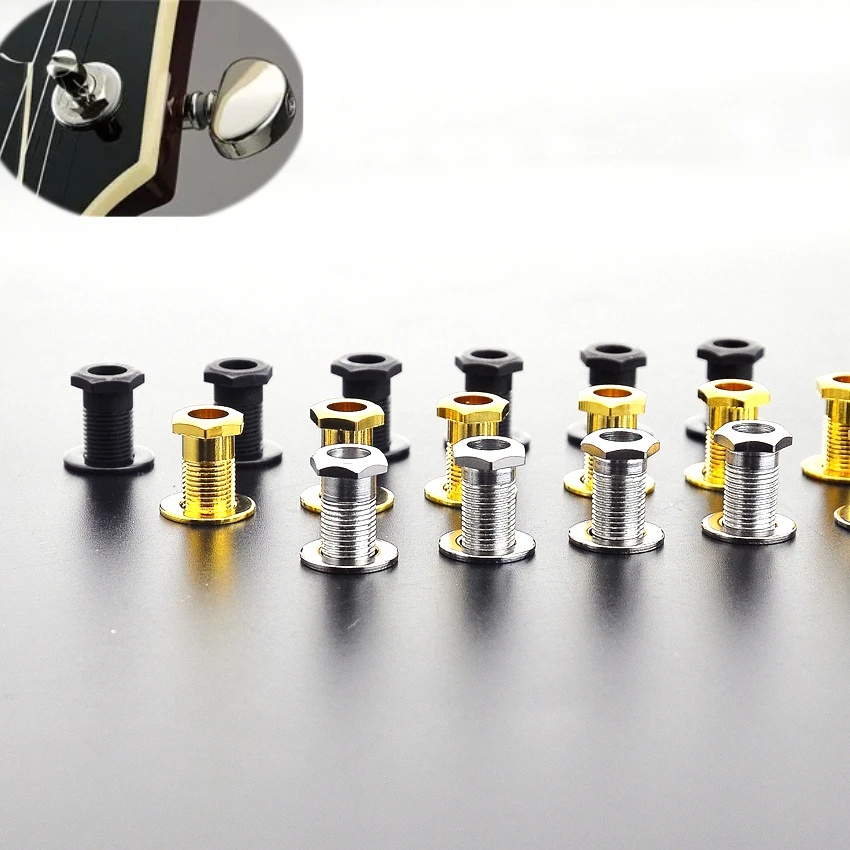 Guitar Machine Heads Tuners Nuts Bushings Ferrules Washers 1 Set