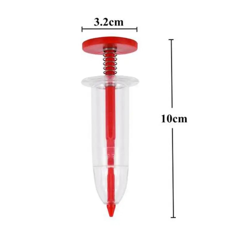 

Garden Seed Sower Planter Syringe Seeder Mini Sowing Seed Dispenser Manual Seeding Tool Plant Flower Pot Gardening Needle Seeder