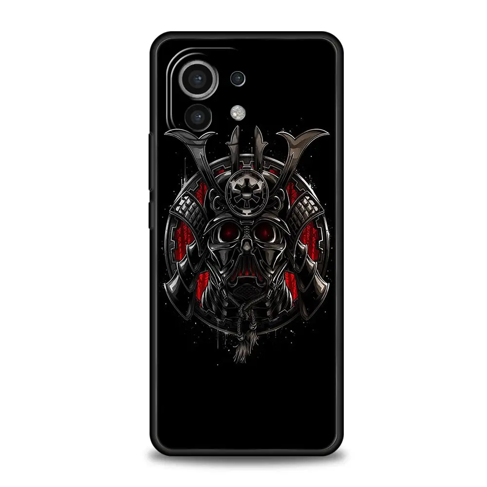 Samurai Oni Mask Black Phone Case Cover