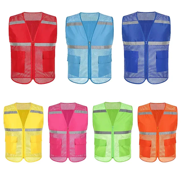Reflective Mesh Volunteer Vest