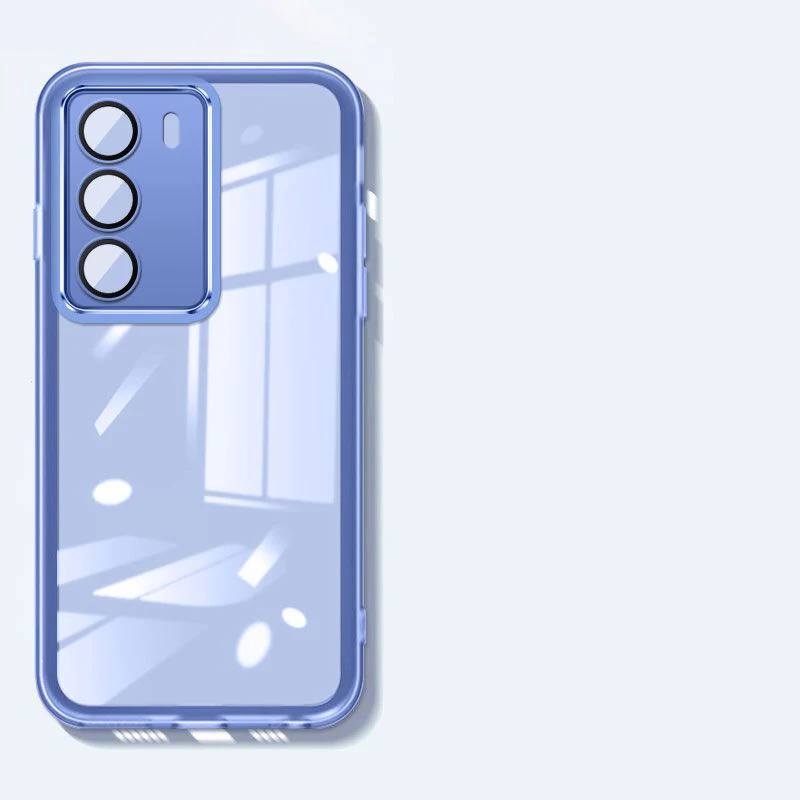 Shockproof Plating Silicone Back Cover