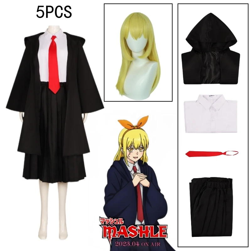 Mashle/Laymon Cosplay Anime Mashle: Magic and Muscles Cosplay【S-3XL】Costume  Mashle Women Men Uniform Plus Size - AliExpress