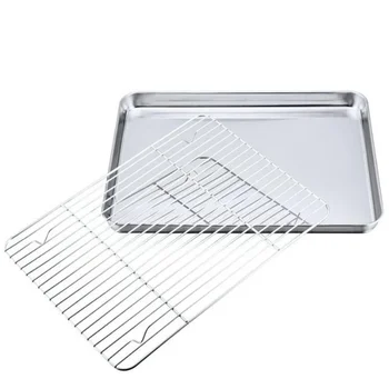 Baking Tray with Removable Cooling Rack 1