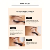 Quick-dry Eyeliner Pencil Makeup Long Lasting Smooth Matte Eye Liner Waterproof Anti Smudge Liquid Eyeliner Pen Eyes Cosmetics 2