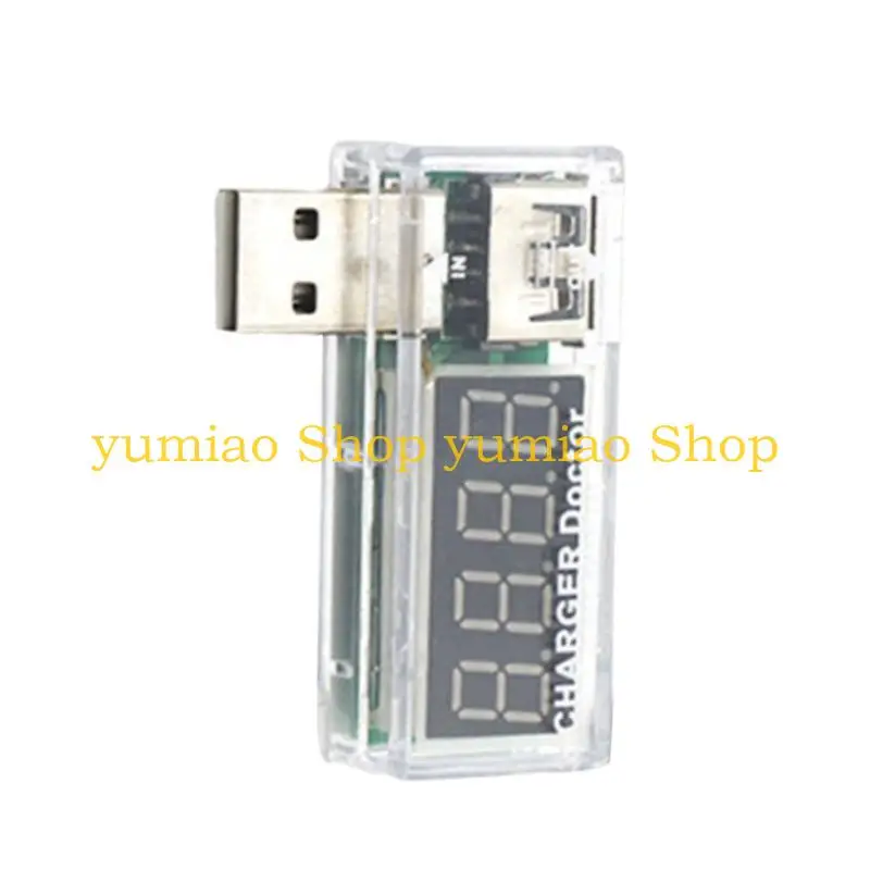 587B USB 충전기 닥터 디지털 멀티미터 USB 전력 테스터 정확한 전압 및 전류 측정을 위한 전압 테스터