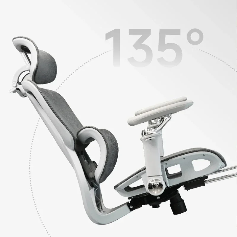 كرسي مكتب مريح داعم للظهر شبكي