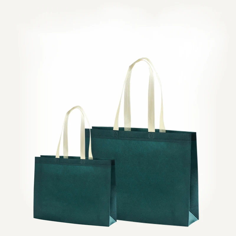 StoBag 25pcs Wholesale Non-woven Tote Bags Eco Fabric Portable Shopping Storage Reusable Large Pouch Custom Logo(Extra Fee) 4