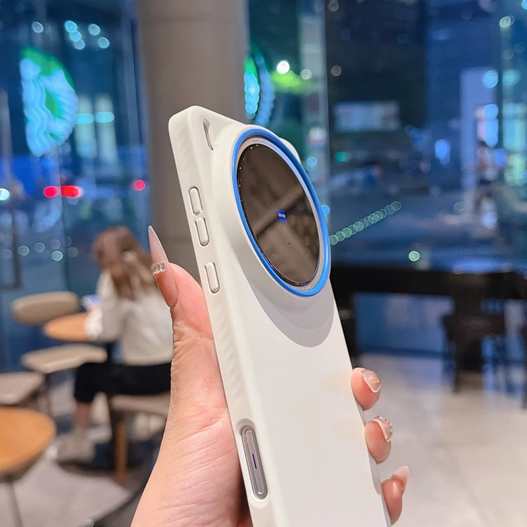 Magnetic Blue Camera Protector Mobile Phone Case Cover with Enhanced Protection