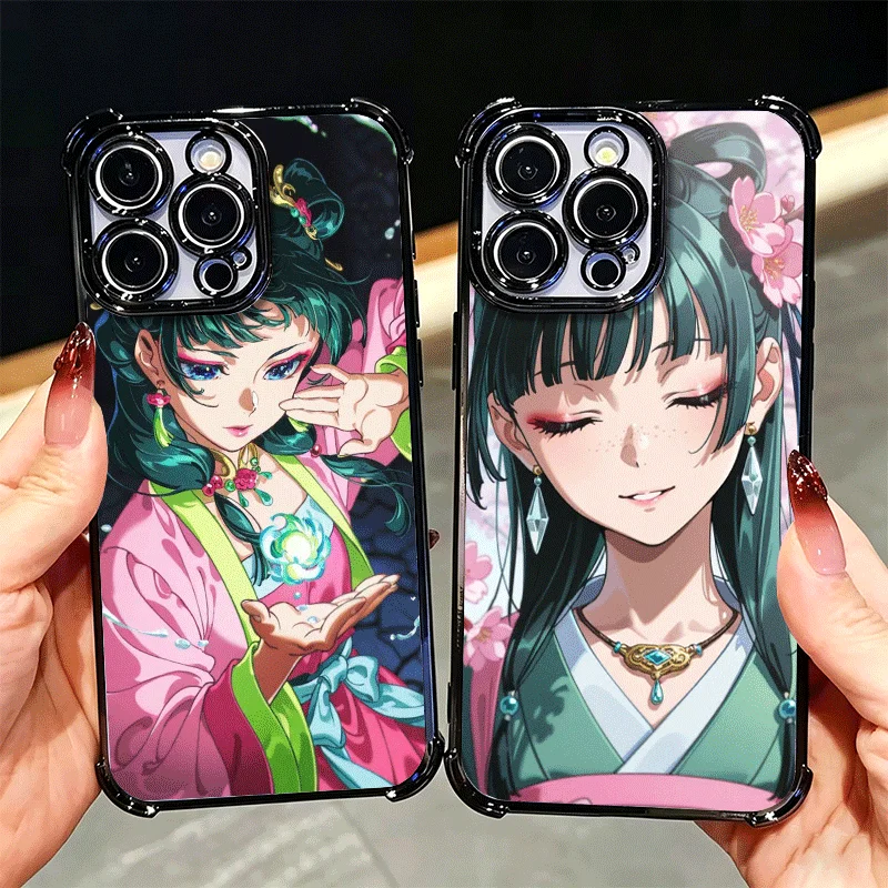 Elegant Maomao Plating Phone Case by A-Apothecary D-Diaries
