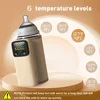 Rechargeable Portable Bottle Warmer with Fast Charging Cordless Milk Warmer with Temperature Control for Traveling Camping Home 2