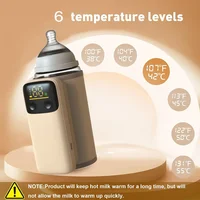 Rechargeable Portable Bottle Warmer with Fast Charging Cordless Milk Warmer with Temperature Control for Traveling Camping Home 2