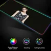 1pc Kpop Beautiful Girl Somi XXL RGB Gaming Mouse Pads HD Black Gamer Accessories Large LED 4