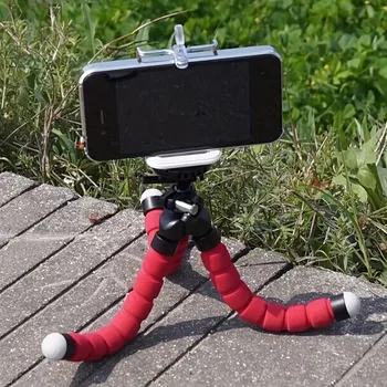 Treppiedi per telefono, supporto per fotocamera mobile, clip per smartphone, monopiede, treppiede a polpo, mini treppiede, stativo per telefono