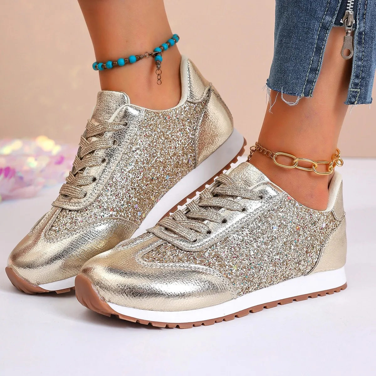Trend Sport Shoes Ladies Outdoor Casual Walking Shoes - Uniqwear