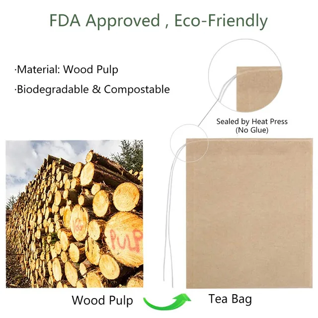 Disposable Tea Filter Bags 2