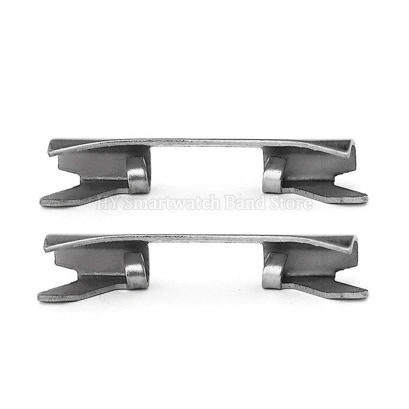 Elegant Curved End Metal Adapter for Stainless Steel Wristbands